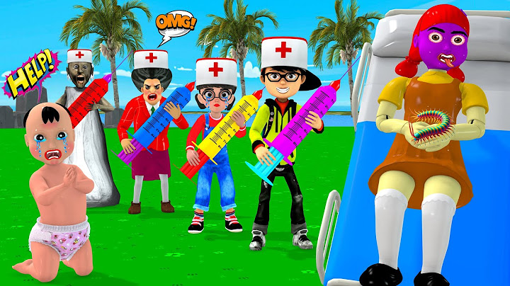 Scary Teacher 3D vs Squid Game Become a Doctor Inject Medicine For Squid Doll 5 Times Challenge