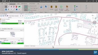 SoundPLANnoise 9.1 - Excel Import