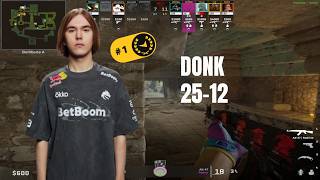 donk Makes 5300 ELO Look EASY | CS2 POV + VOICECOMMS