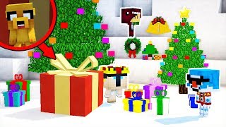 ¡ME ESCONDO DENTRO DE UN REGALO! 😱🎁  ¿EL MEJOR ESCONDITE DE NAVIDAD? 🎅 MINECRAFT EL ESCONDITE #27