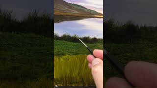 Painting Photo-Realistic Foliage  #satisfying #art #painting