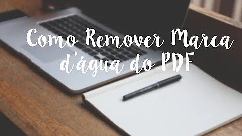 Como remover marca d'água Camscanner?