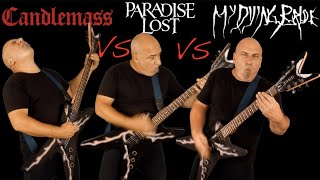 Candlemass VS Paradise Lost VS My Dying Bride (Doom Metal Guitar Riffs Battle)