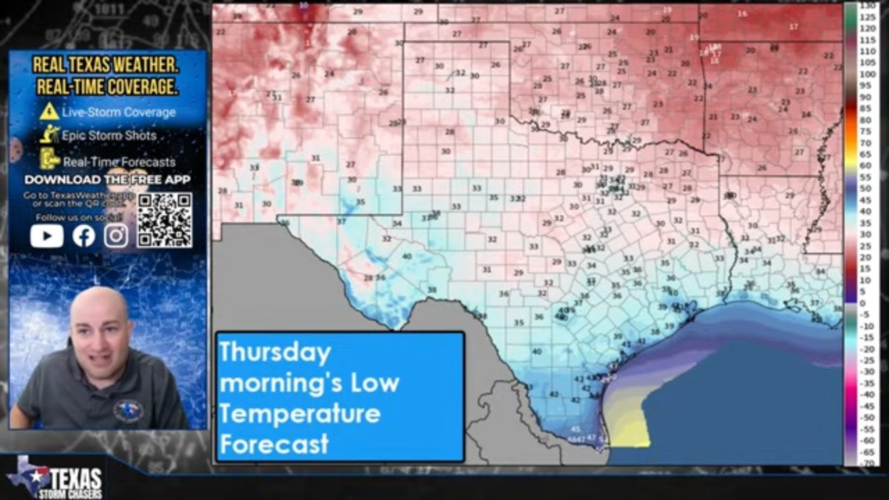 Strong Winds, Fire Danger & Another Cold Front Sweeps Texas | Jan 14 ...