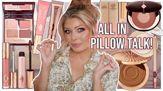 Is Charlotte Tilbury Pillow Talk Worth The Intense Hype? | FULL FACE OF PILLOW TALK