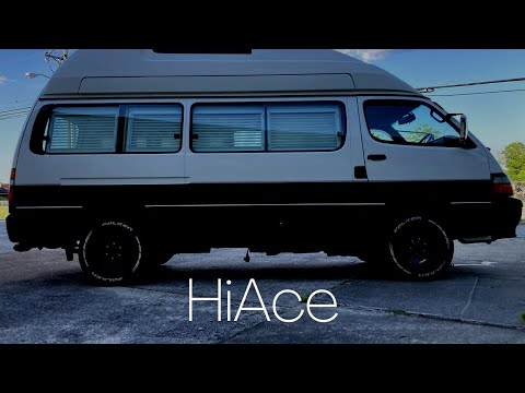 8 Second Tour: Toyota HiAce Camper Van