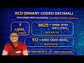 BCD (BINARY CODED DECIMAL) EXPLAINED WITH EXAMPLES | NUMBER SYSTEM (BANGLA)