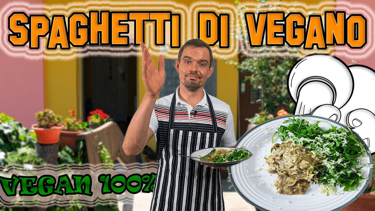 SPAGHETTI DI VEGANO - Vegaanista spagettia sienikastikkeella!