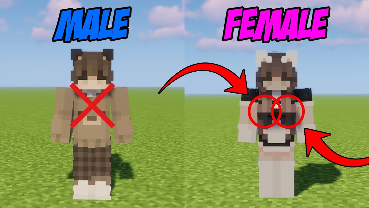 Minecraft Female Genders Mod Breasts And Bounce Intensity YouTube