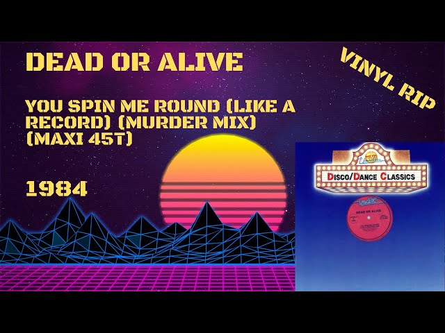 RetroNewsNow on X: 🎶Dead or Alive released 'You Spin Me Round (Like a  Record)' 39 years ago, November 5, 1984  / X