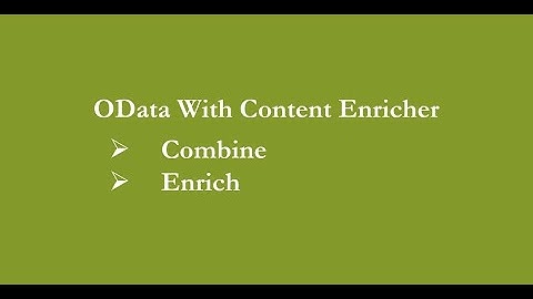 SAP_BTP_CPI | OData With Content Enricher