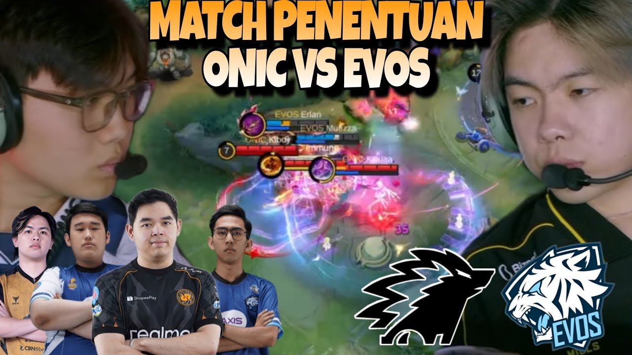 PENENTUAN TERPANAS HARI INI COY !! ONIC VS EVOS MATCH 3 - MPL S18