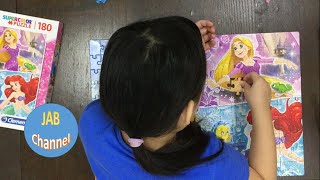 Disney Princess Cinderella, Rapunzel, Belle And Ariel Supercolor Puzzle