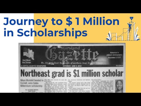 From Trash to $ 1 Million in Scholarships: My Story