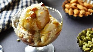 Eggless homemade ice cream recipe - Lauki icecream made at home