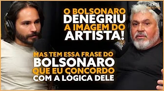 imagem do vídeo ATOR DESMENTE MITO DA LEI ROUANET E CRITICA GOVERNO BOLSONARO | À Deriva Podcast