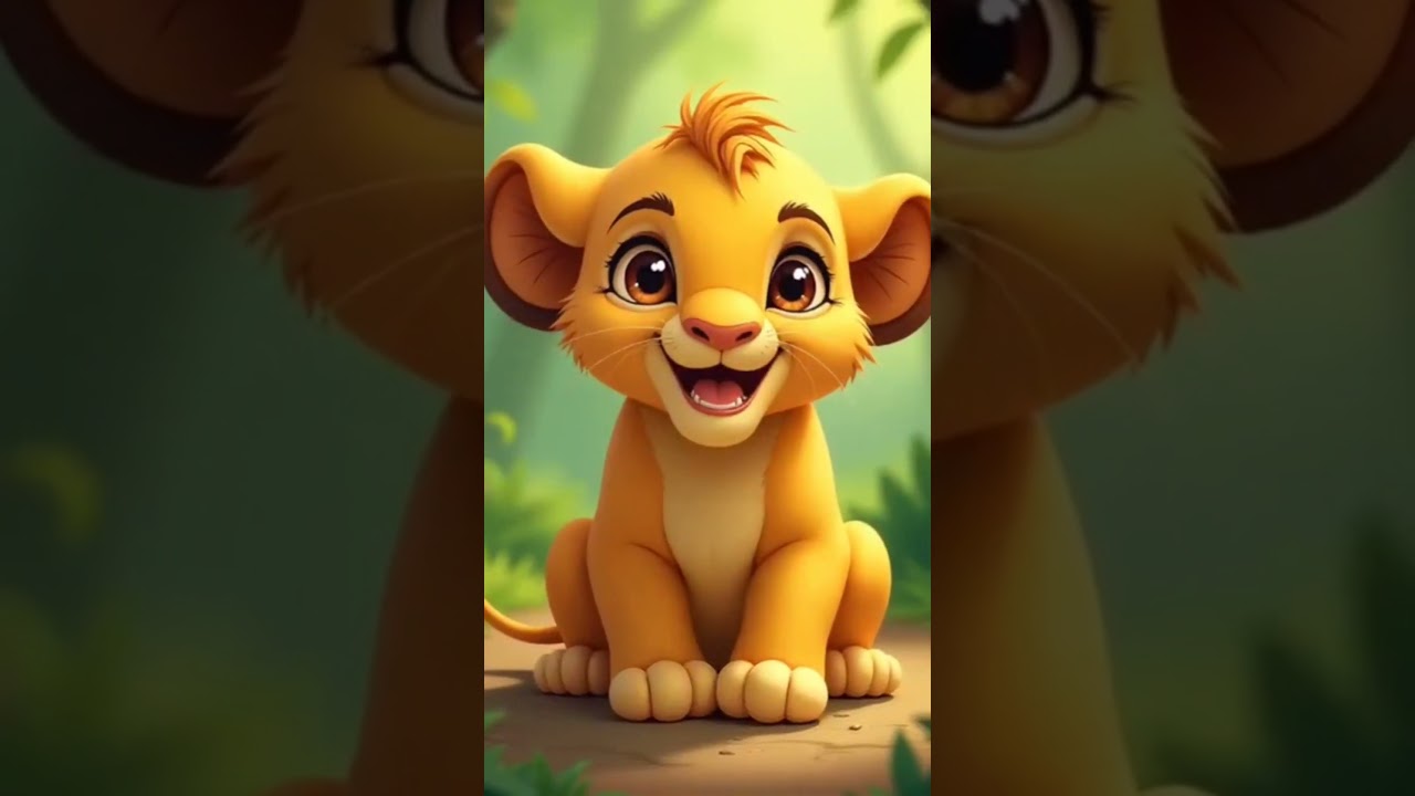 --Title:"Baby Lion Song | Cute Lion Cub Dancing & Singing | Jungle Cartoon for Kids"