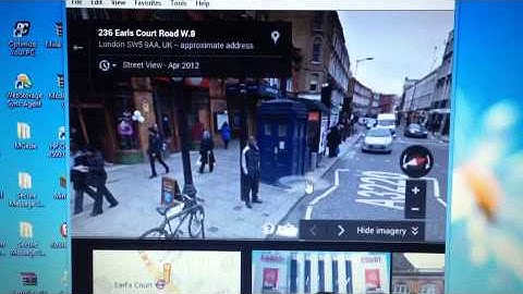 How To Find The T.A.R.D.I.S In Google Maps