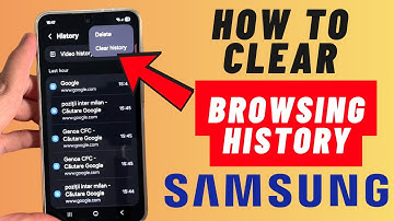 How to Clear Browsing History on Samsung
