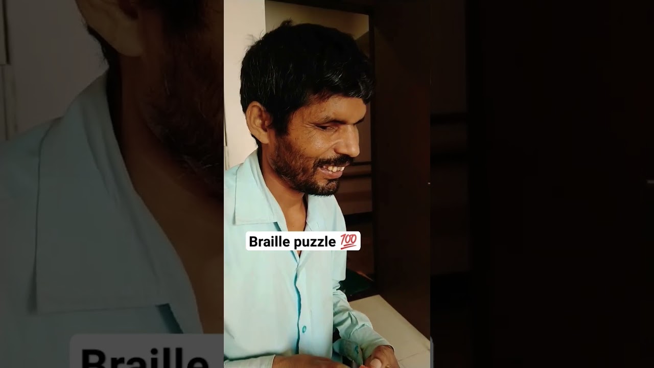 Braille puzzle 💯💯💯❤️❤️ 