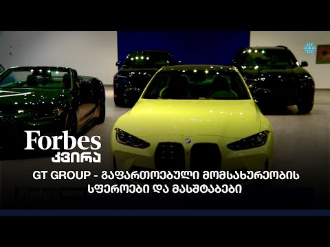 GT Group - გაფართოებული მომსახურეობის სფეროები და მასშტაბები