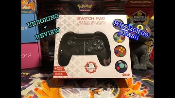 NINTENDO SWITCH EMIO 5-1 CONTROLLER + POKÉMON GO NEWS! + GIVEAWAY!!!