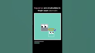 Squares are invincible in their domain #square #simulation #coding #battle #color #1v1
