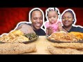 SHE HAS AN ATTITUDE!!! FRIED CATFISH + SPAGHETTI MUKBANG 먹방 EATING SHOW + DESSERT!!!