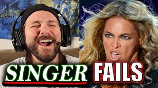Extreme Cringe Singer Fails