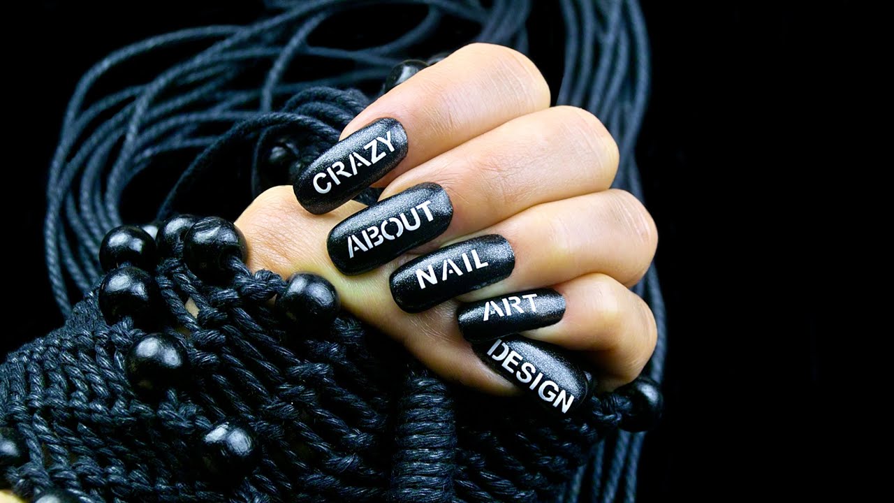 Nail Art Stickers - Self-Adhesive Letters | Shop Today. Get it Tomorrow! |  takealot.com