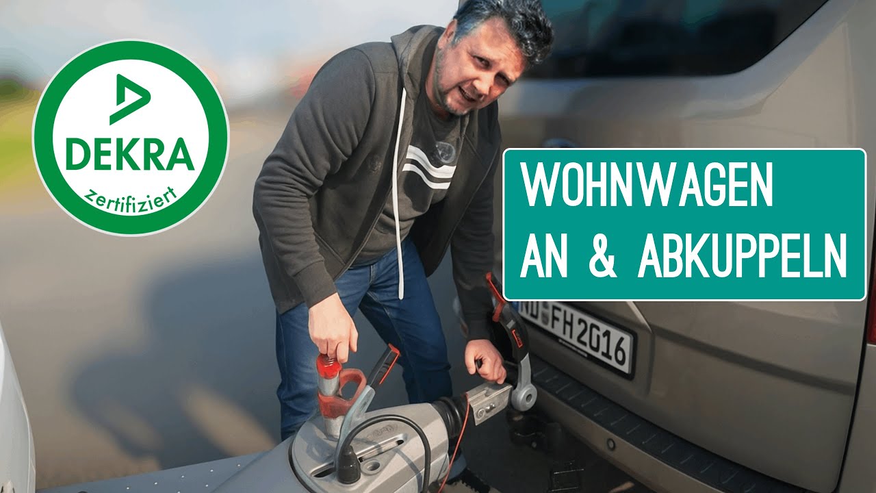 Wohnwagen Caravan ankuppeln und abkuppeln ✅ Einsteiger tipps mit Alko Antischlinger Anfänger Camping
