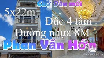 Bán nhà hóc môn, quận 12 🏠 Bán nhà sổ hồng riêng đúc 4 tấm gần chợ Bà điểm phan văn hớn.
