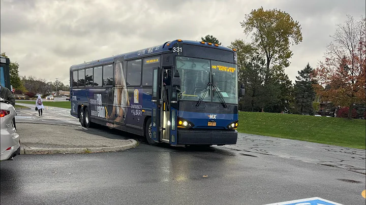 On board Mci bus 331 full ride on route 540 