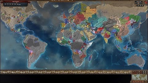 Europa Universalis 4 AI Timelapse - Countries Can Collapse 2.0 (Beta) Mod 1444-3500