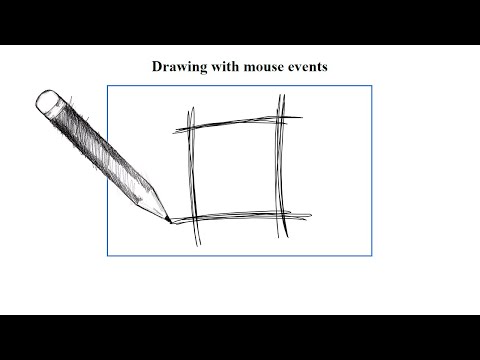 Drawing with mouse events | CSS HTML and JS