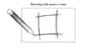 Drawing with mouse events | CSS HTML and JS