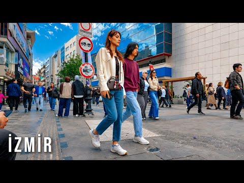 Izmir, 튀르키예 | karşıyaka | 도보 여행 4K