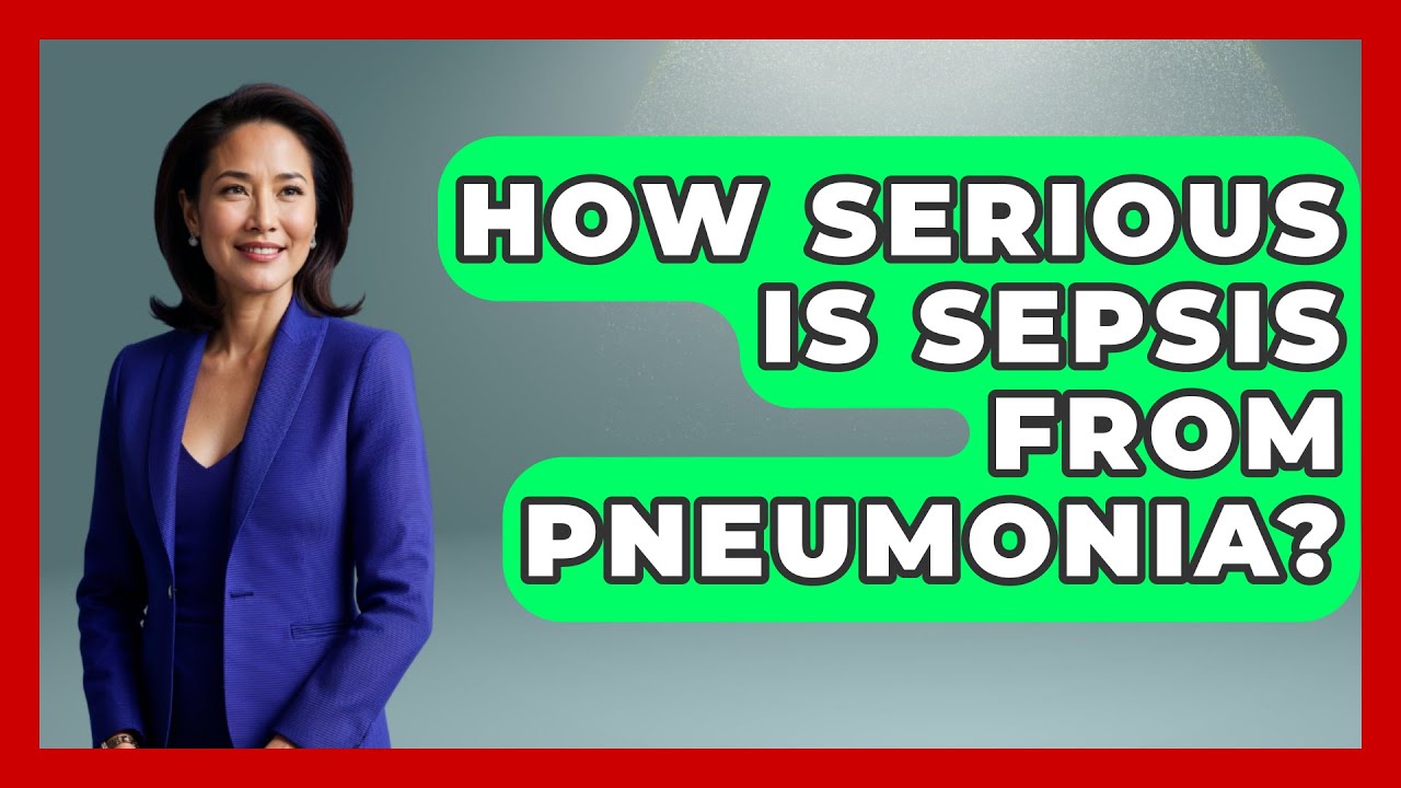 How Serious Is Sepsis From Pneumonia? - First Response Medicine