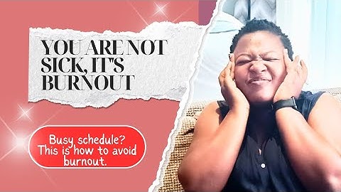 WORK-LIFE BALANCE: Burnout is real! Here’s How to Stay Mentally Strong at Work.