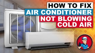 How to Fix Air Conditioner Not Blowing Cold Air | HVAC Training 101