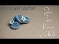 Chaussons au crochet pour bébé (Naissance à 12 mois) TUTO pour débutants