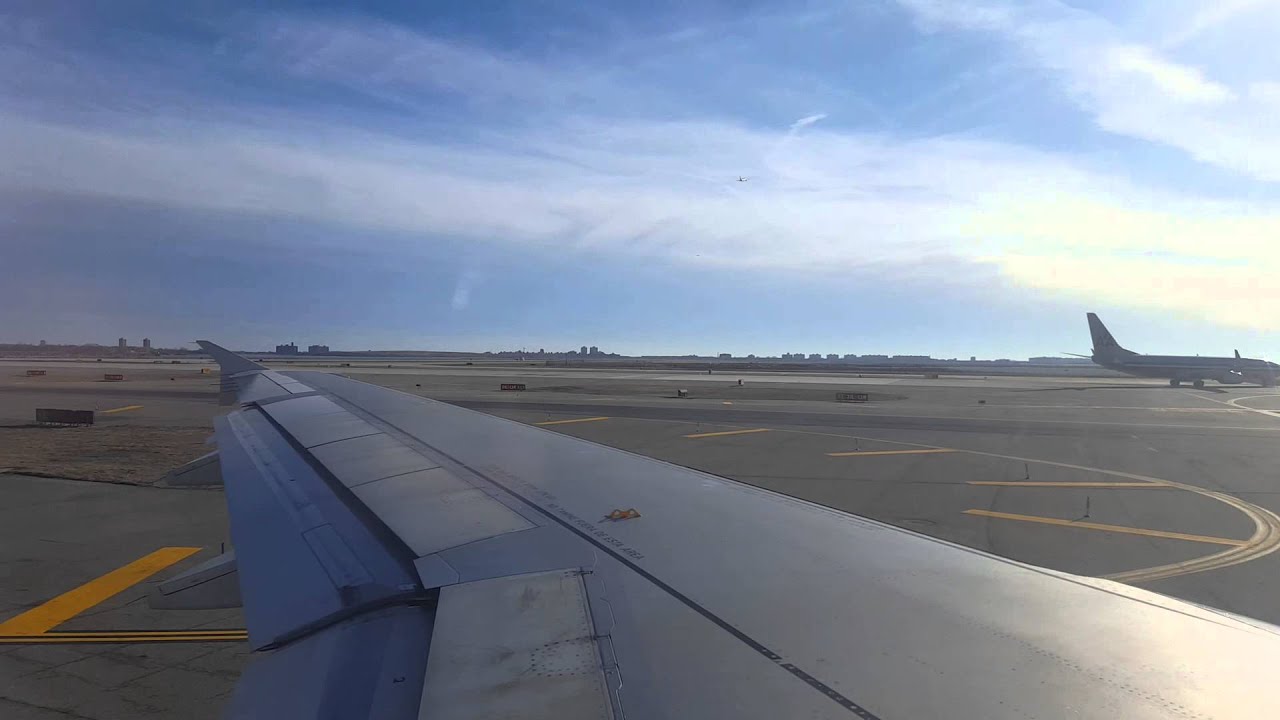 Jetblue A320 takeoff from JFK - YouTube