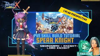 🔴 ROX: Skill Build Tutorial for Spear Knight | Swordsman, Knight, & LK ⚡ Ragnarok X: Next Generation screenshot 1