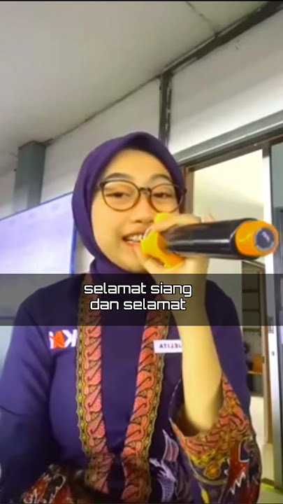 cantik bersuara merdu , pengisi suara Announcement KAI #shorts