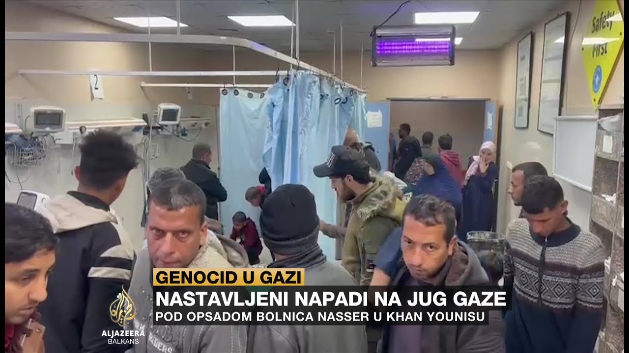 فوضى عارمة في مستشفى ناصر في غزة