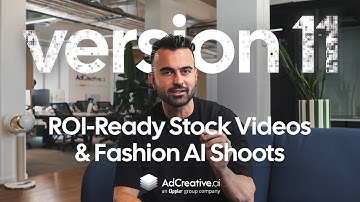 Introducing AdCreative.ai Version 11 — ROI-Driven Stock & Fashion Video Generator