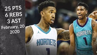 Malik Monk 25 PTS 6 REBS 3 AST | Hornets Vs Bulls | Quick Highlights 2/20/2020 Malik Monk 25 PTS 6 REBS 3 AST | Hornets Vs Bulls | Quick Highlights 2/20/2020