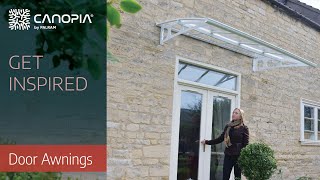 Door Awnings by Canopia – Make Your Home’s Entrance Attractive and Protected