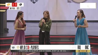 moment najwa sihab berada di MPL arena season 10 - RRQ VS ONIC