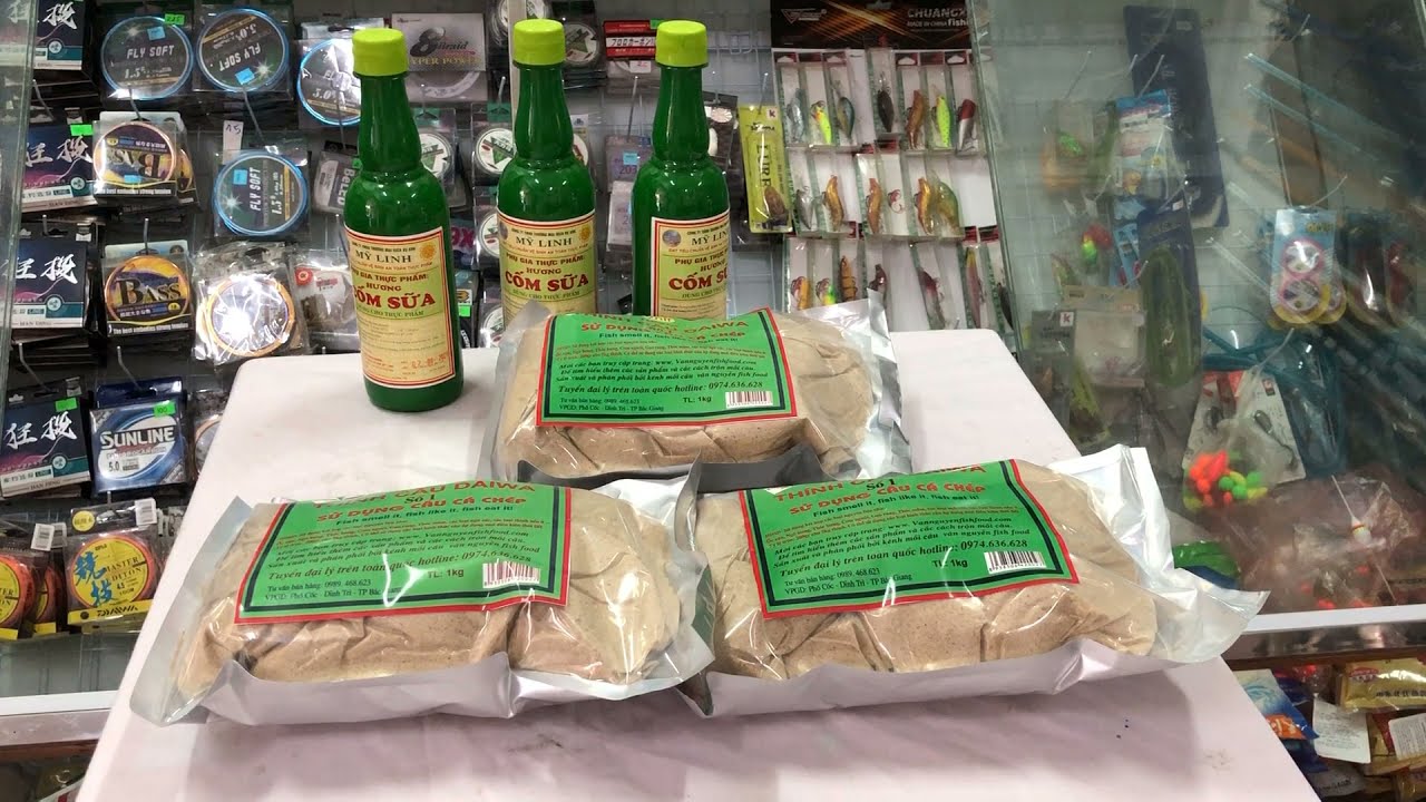 Mồi câu cá chép giòn siêu hiệu quả và các loại hương liệu kết hợp - Vân nguyễn đồ câu cá